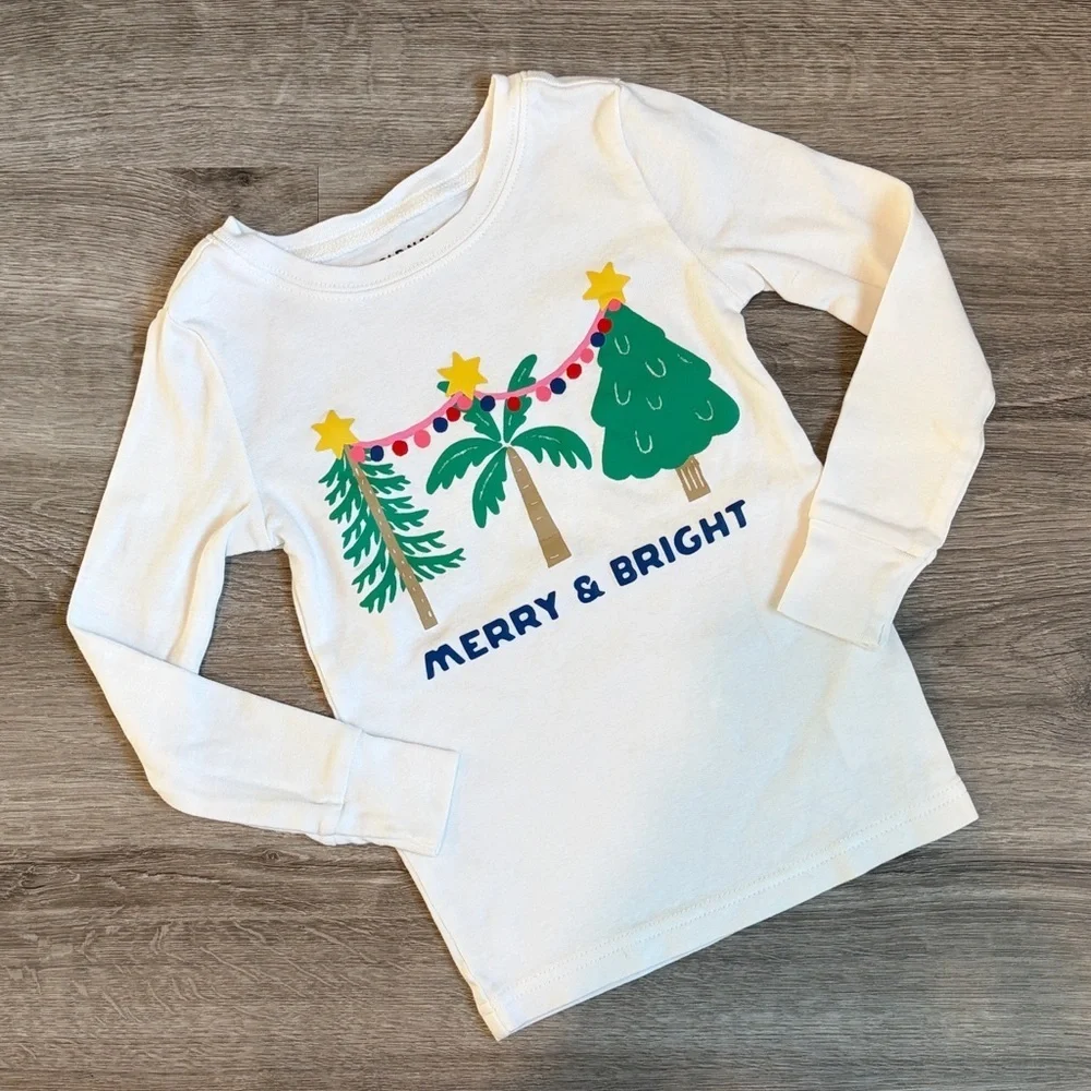 Old Navy toddler girls Christmas pajama top